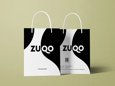 Minimalist Shopping Bag Packaging Design bag design bag template brand identity graphic design label design minimalist bag package design packaging design shop brand shopping bag