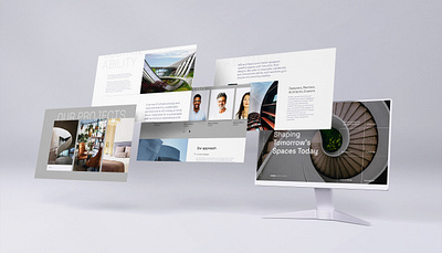 Arc - Website design architecture firm branding challenge design graphic design modern website ui uiux website website design