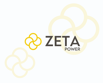 Zeta Power brand company electricity energy icon logo power