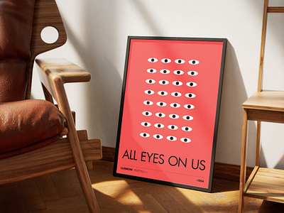 LLOBROW // Eye Series Poster Design minimalism