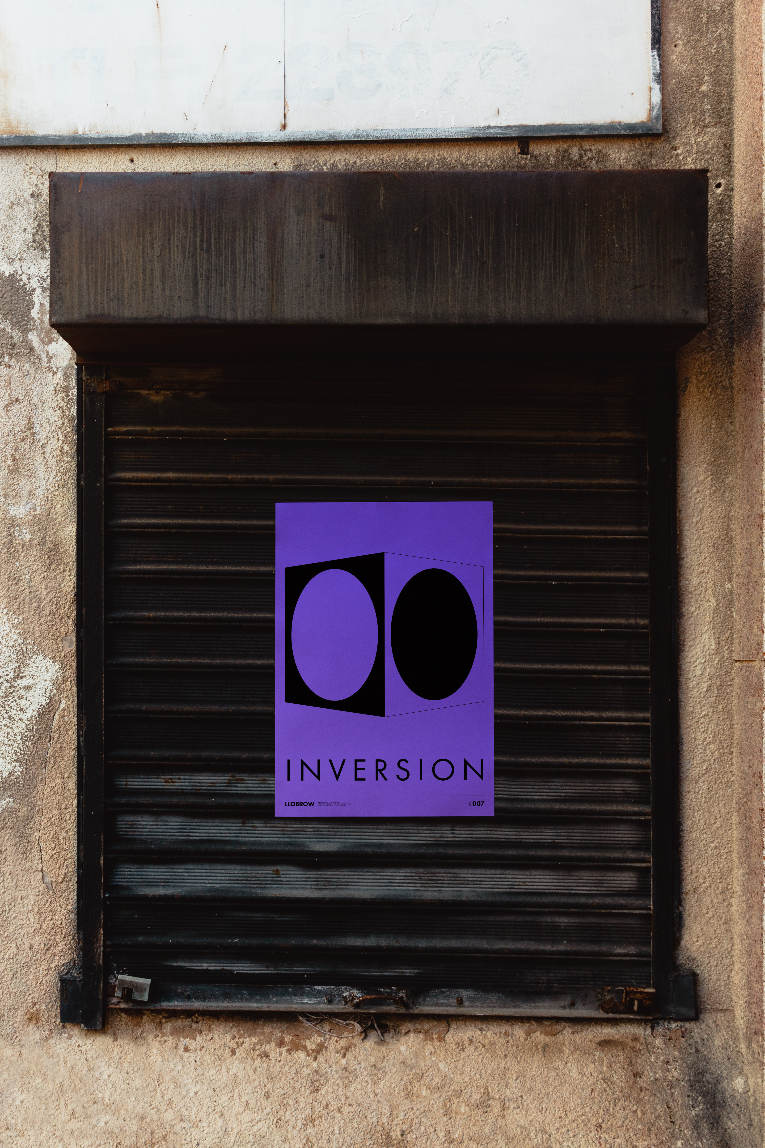 LLOBROW // Inversion Poster Design minimalism