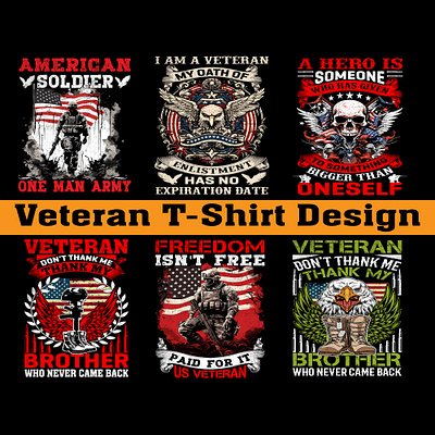 Veteran T-shirt Design. ai army custom tshirt design graphic design graphic tshirt illustration midjourney ai seller t shirt t shirt design tayphography tee tshirt design veteran veteran tshirt