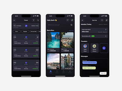 Trip planner | Mobile app android app app design booking design ios mobile movile app travel trip ui uidesign uiux ux uxdesign