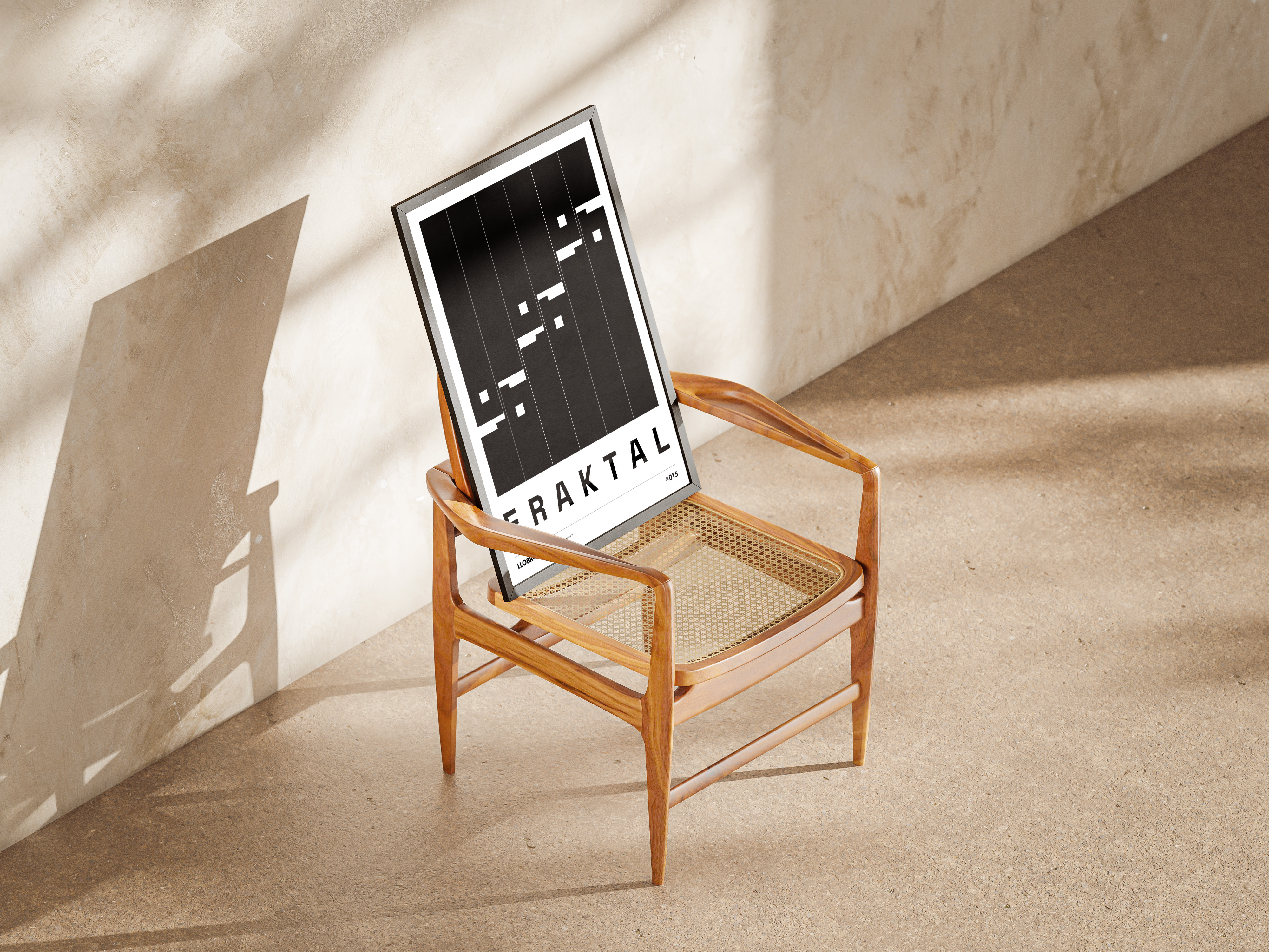 LLOBROW // Fraktal Poster Design minimalism