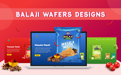 Balaji Wafers - UI Concept Designs