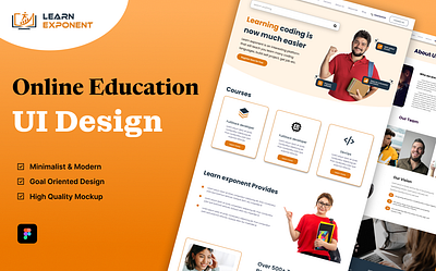 Online Education UI Design