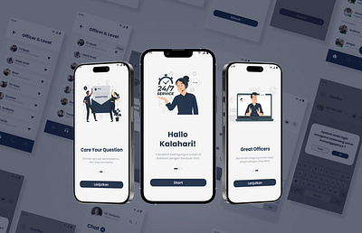 UI Delegation Application "Halo Kalahari" for Qbit Interns Trial application colorful creative delegate delegation graphic design illustration product product design ui ux visual