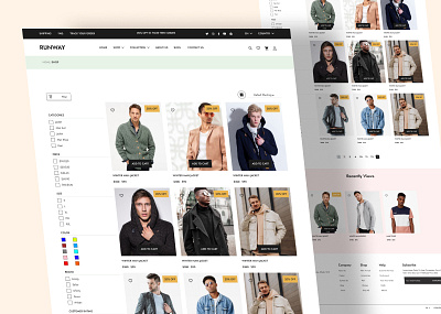 Shop page fashion e-commerce website best ui design e commerce shop page fashion ui fashion website ui modern ui design shop page shop page figma shop page ui shop[ page design ui ux web ui website ui