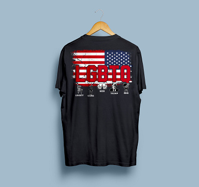 Trump t-shirt design design graphic design illustration logo t shirt trump tshirt tshirt design usa usa flag vector