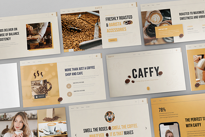 Download Coffee Shop & Cafe Presentation Template meat