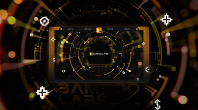 Bamboo Labs | Landing Page crypto graphic landing page nft ui ui design visual web web design website