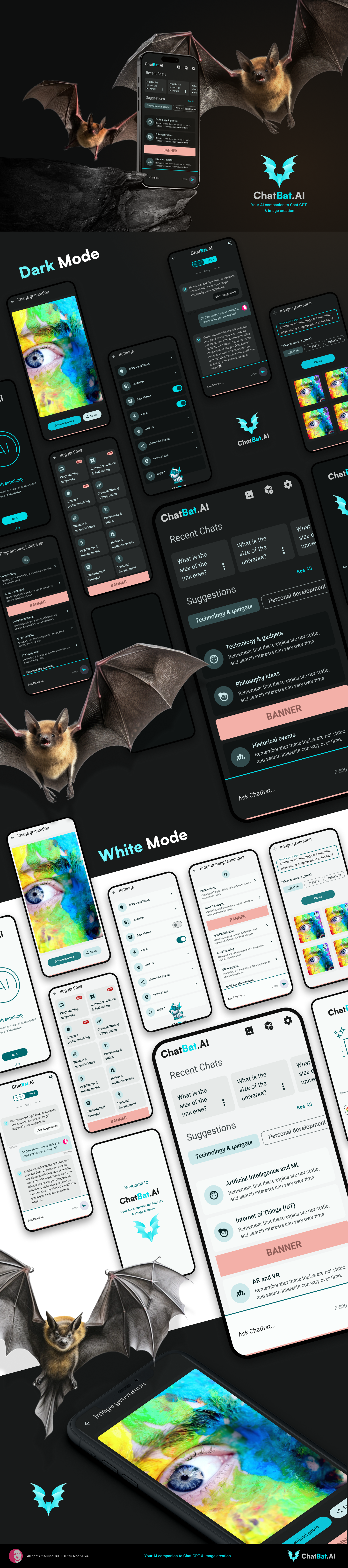 CHATBAT.AI ai apps artificial intelligence ui ux
