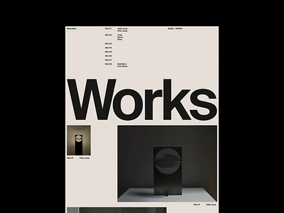 Manu Bañó – Works V.2 animation design gallery gorbunov illustration ivan ivngbv portfolio studio typography ui ux video web website works