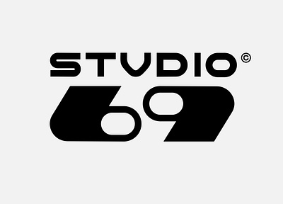 STUDIO - 69 69 design icon illustration letter logo marks monogram number studio symbol type typo typography ui word wordmark