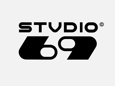 STUDIO - 69 69 design icon illustration letter logo marks monogram number studio symbol type typo typography ui word wordmark