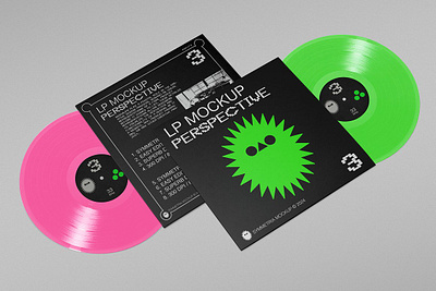 Perspective Vinyl Mockup lp perspective perspective vinyl mockup record label vintage vinyl vinyl mockup vinyl record