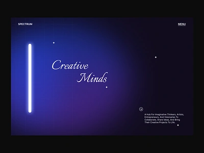 Creative mind landing page design figma landing page ui ux website