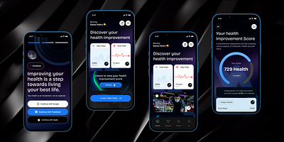 MindMate AI Track 3d ai health ui app ux design