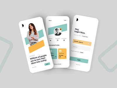 Professional Education app UI design app designer graphic design illustration login motion graphics presentation professional signup trend ui ui screen uiux