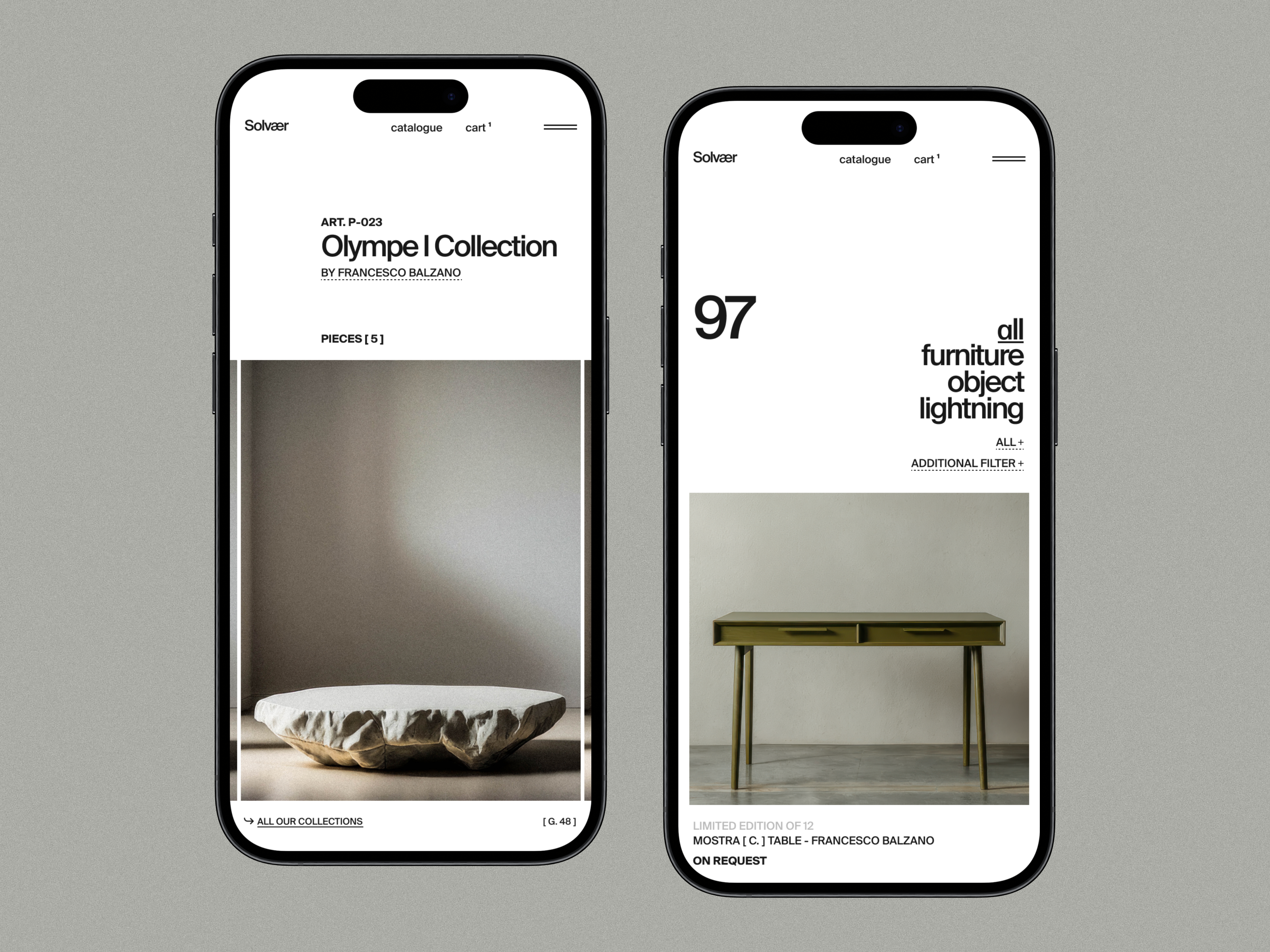 Example of Modern & Minimal Design For Web & Mobile