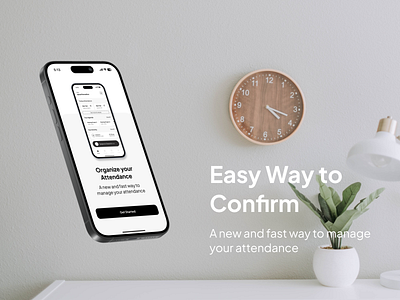 Attendance and Leave Schedule Management App attendance app eye catching design flat design hr app mobile app design mobile ui design modern design product design ui design uiux design ux design