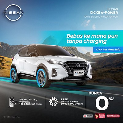 Nissan Kicks KV Ads branding digitalads graphic design motion graphics