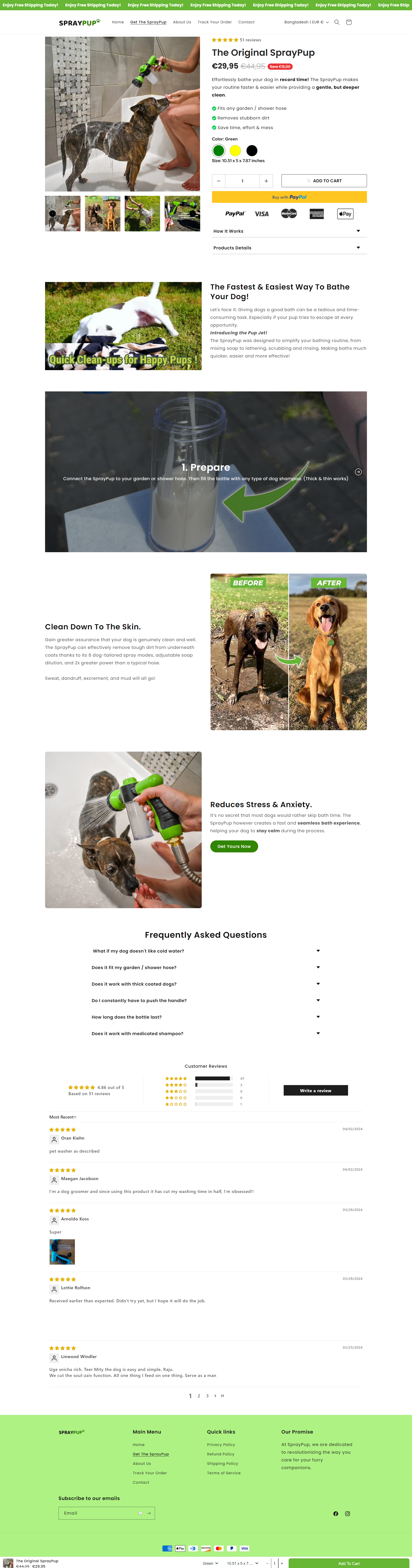 Shopify Product Page/One Product Store abjahid dropshipping store ecommerce website gempages landing page one product page one product store pagefly product landing page redesign shopify responsive website shogun shopify shopify developer shopify expert shopify landing page shopify product page shopify store shopify website wordpress