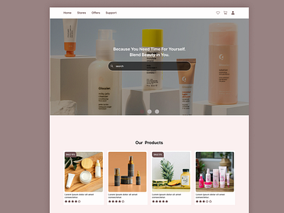 simple e-commerce website