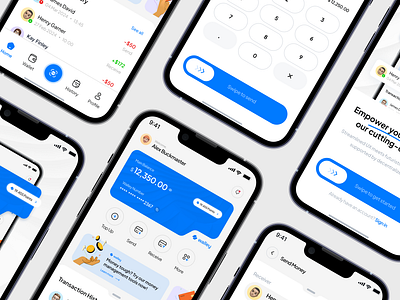 WALLEY ⏤ Finance Mobile Apps digital bank e wallet exploration finance finance apps inspo mobile apps mobile design ui ui design uiux uiux deisgn user experience user interface ux wallet