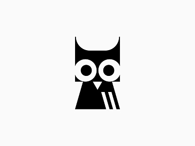 Owl - Logo design, icon, bird, branding abstract logo bird bird logo brand identity icon illustration logo logo design minimalist logo modern logo owl owl logo simple logo