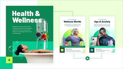 Consumer Trends Campaign bubbles concepting cpg digital design graphic design moodboarding presentation design wellness