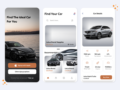 Sell Car App 3d animation branding car app car sell app figma graphic design ios car app logo mobile app motion graphics sell car app ui ux