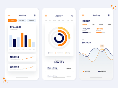 Graphs App 3d animation app branding figma graphic design ios app logo mobile mobile app design motion graphics ui uiux design