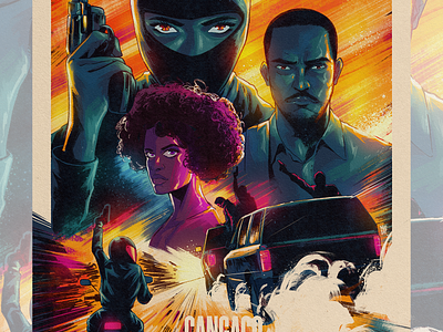 Cangaço Novo - Alternative Poster alternative movie poster amazon prime artwork illustration poster prime video