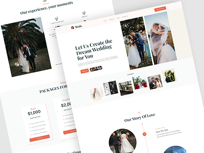Weds Wedding Website event organizer photoshoot uiux web design website wedding wedding website