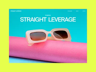 Ecommerce concept branding colorful creativity design ecommerce graphic design home page home screen inspiration logo online store page screen store summer sunglasses ui web webdesign website