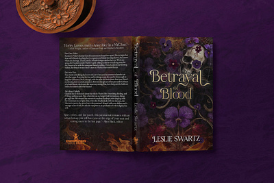 Betrayal of Blood by Leslie Swartz Cover & Interior Design book cover design cover design interior book design interior formatting mockup mockup design