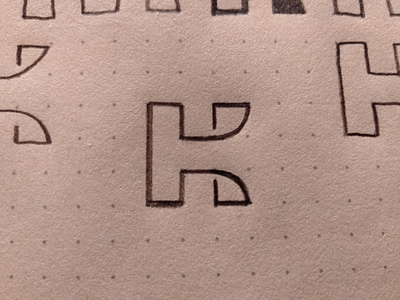 Letter H + K Initial Monogram Sketch abstract design idea ideas inspiration logo logo design logo designer logo painting logodesign logomark logos mark minimal minimalist modern monogram simple sketches typography