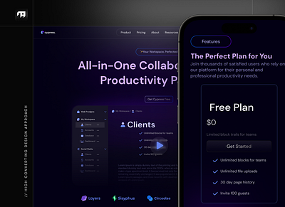 Landing Page Design - Web UI 3d app design 3d mobile app 3d ui app design branding chatbot complete project design graphic design inspirational ui artistry landing page mobile ui mobile ui design ui ui design uiux web app web design web ui