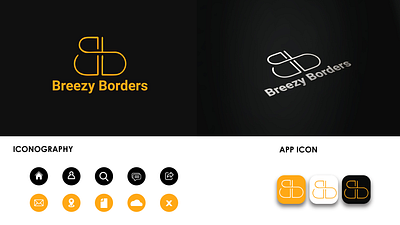 Project Breezy Borders app app icon design app icons app logo app ui app ux brand logo branding design graphic design icon design illustration logo logo design ui ux vector