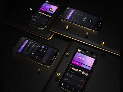 Mobile Payment Application finance finance app finance design fintech mobile app ui ux