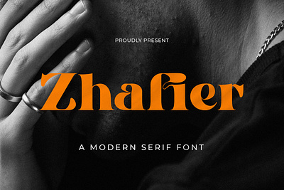 Zhafier - A Modern Serif Font style