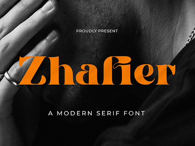 Zhafier - A Modern Serif Font style