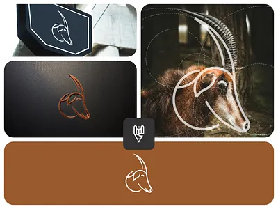 Ibex Logo app branding design flat graphic design ibex icon illustration logo ui vector