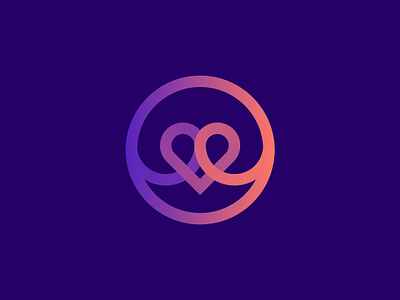 Heart, Love brand mark branding dating dating app dating logo heart heart logo logo designer love modern