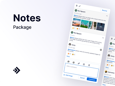 Notes - Package 3d animation app branding builder design element figma graphic design icon illustration logo motion graphics ui