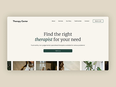 Therapy Center - Find the right therapist agency councellor design mental health mental health agency mental health councellor mental health organization therapist therapy ui ui design web design webflow webflow designer webflow developer website design