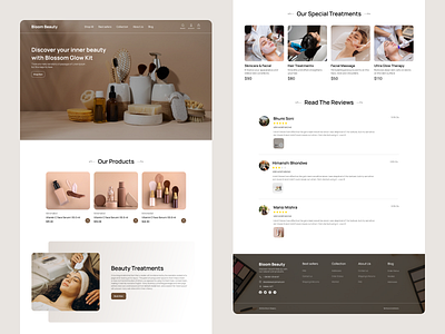 Beauty Product Landing page 999watt abstract beauty beauty product branding character design dribbble graphic design ui ux