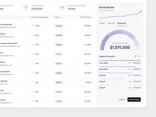 Browse thousands of Data Table images for design inspiration | Dribbble