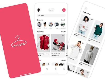 e-commerce app UI app ui designer designers ecommerce web ui